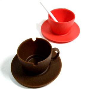 シリコン製灰皿