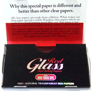 透明ペーパー(GLASS COLOR CLEAR 1 1/4)