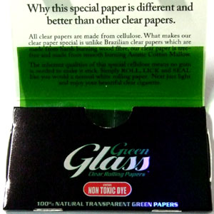透明ペーパー(GLASS COLOR CLEAR 1 1/4)