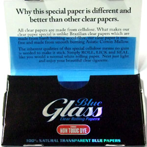 透明ペーパー(GLASS COLOR CLEAR 1 1/4)