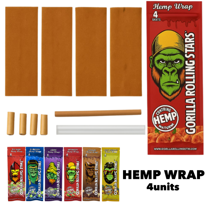 ヘンプラップ HEMP WRAP ブランツ ペーパー 4枚入り