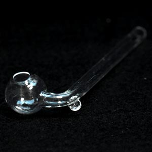 脚付きロングクラックパイプ/ガラパイ(パイレックス製)