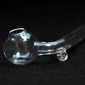 脚付きロングクラックパイプ/ガラパイ(パイレックス製)