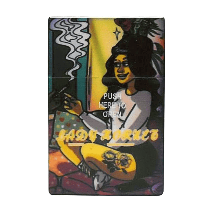 高密閉 匂い漏れ防止 スタッシュジャー LED 拡大 ルーペ付き 保存 容器 ドライハーブ CBD タバコ 葉 シャグ スパイス 茶葉 密閉 ガラス ジャー ハーブ コンテナ ケース 瓶