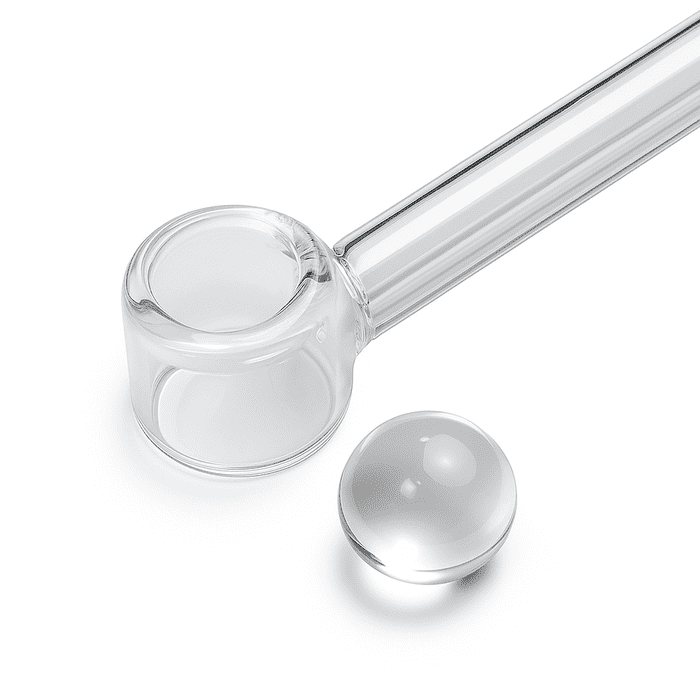 簡易 ヴェポライザー 葉 タバコ シャグ CBD ドライハーブ ハッカ actitube フィルター 対応 フタ 付 ガラスパイプ 耐熱 パイレックス Tune 喫煙具 ハッカパイプ クラックパイプ