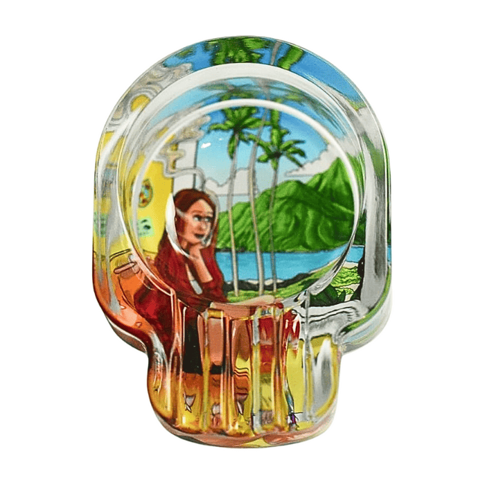 高密閉 匂い漏れ防止 スタッシュジャー LED 拡大 ルーペ付き 保存 容器 ドライハーブ CBD タバコ 葉 シャグ スパイス 茶葉 密閉 ガラス ジャー ハーブ コンテナ ケース 瓶