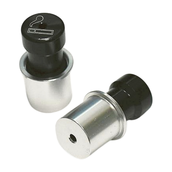 車用 シークレットケース !? 喫煙 パイプ 2in1 穴を塞げば隠し収納ケースに 喫煙具 ドライハーブ シャグ 葉タバコ 用 シガーソケット スタッシュ セーフ 隠しケース