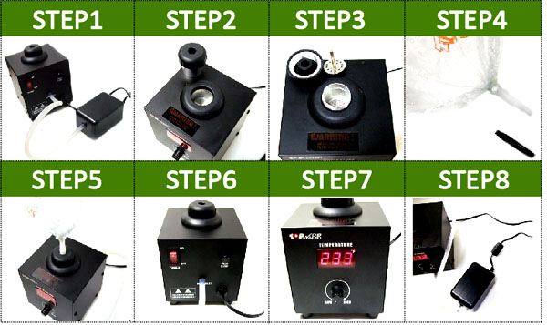 バルーン型ヴェポライザー(温度表示機能付)