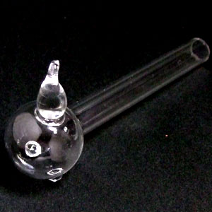 フタ付きクラックパイプ/ガラパイ(パイレックス製)