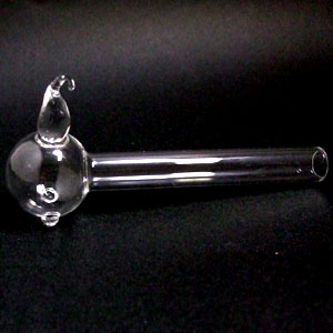 フタ付きクラックパイプ/ガラパイ(パイレックス製)